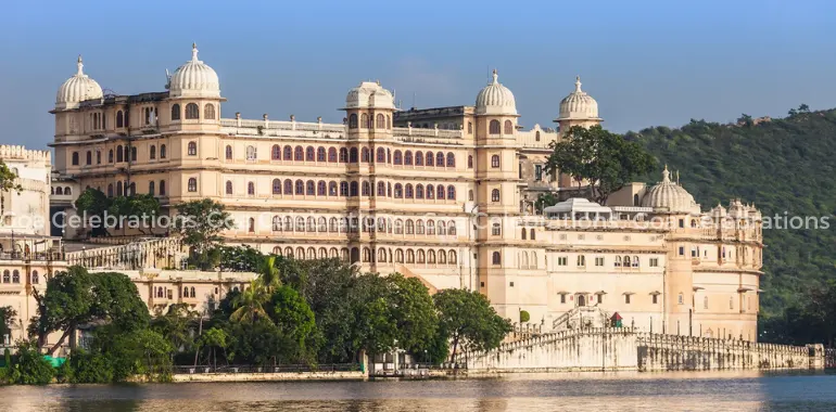 Beauty of udaipur palace in india