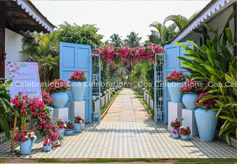 Popular Color Themes for Destination Weddings in Goa